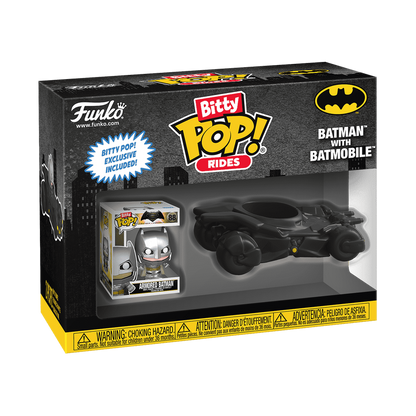 Funko Bitty Pop! DC Batman - Batman with Bat Mobile