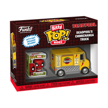 Funko Bitty Pop! Marvel - Deadpool with Chimichanga Truck
