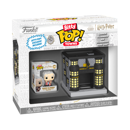 Funko Bitty Pop! Harry Potter - Garrick Ollivander and Ollivander's Wand Shop
