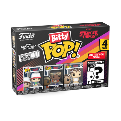 Funko Bitty Pop! Stranger Things - Dustin 4 Pack