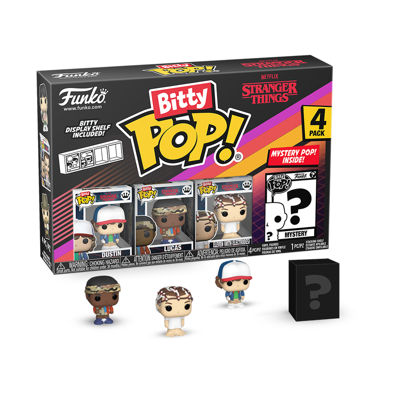 Funko Bitty Pop! Stranger Things - Dustin 4 Pack