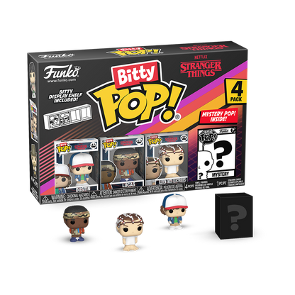 Funko Bitty Pop! Stranger Things - Dustin 4 Pack
