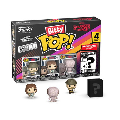 Funko Bitty Pop! Stranger Things - Hopper 4 Pack