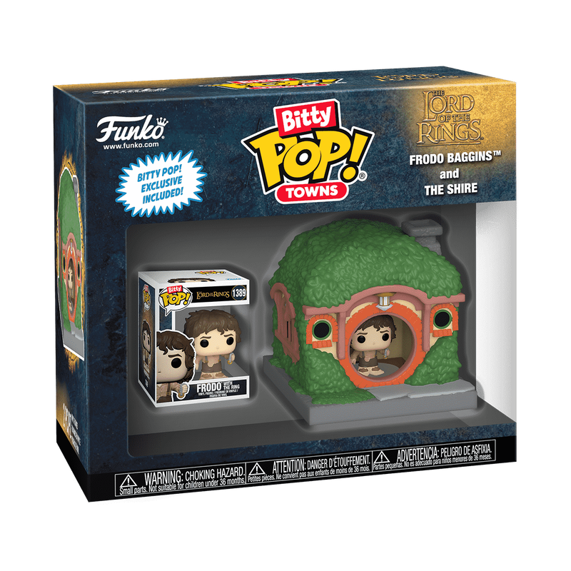 Funko Pop! Bitty Town Lord of The Rings - Frodo Baggins and The Shire