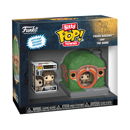 Funko Pop! Bitty Town Lord of The Rings - Frodo Baggins and The Shire