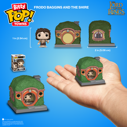 Funko Pop! Bitty Town Lord of The Rings - Frodo Baggins and The Shire