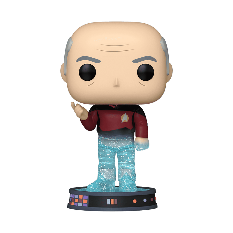 Funko Pop! Star Trek - Plus Jean-Luc Picard (Transporter) (Glitter)