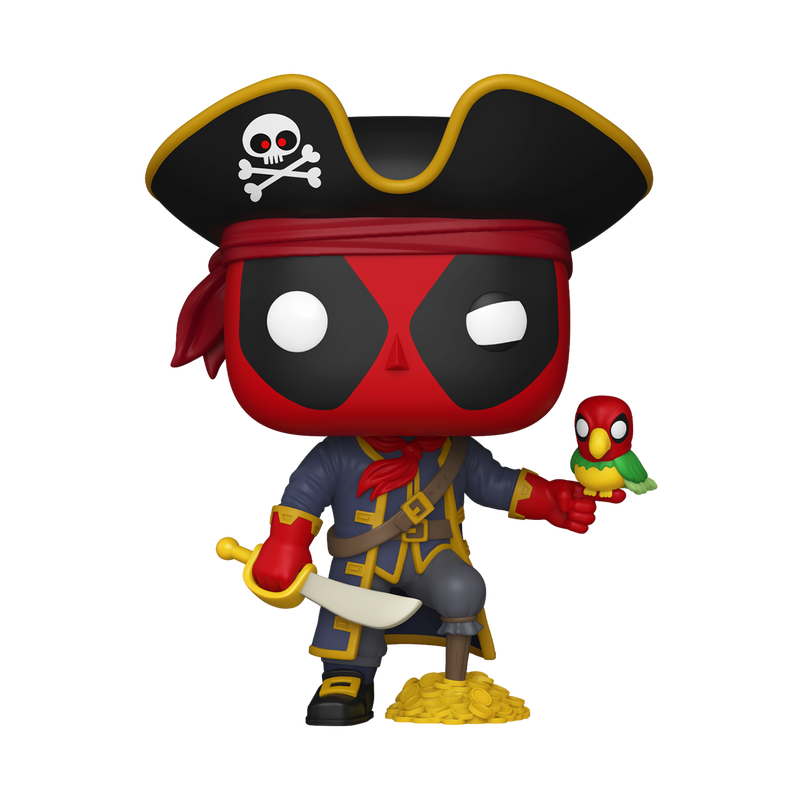 Funko Pop! Marvel - Plus Deadpool as Long John Silver