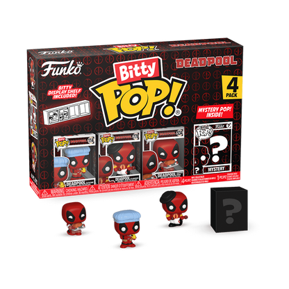 Funko Bitty Pop! Deadpool - Bathtime 4 Pack