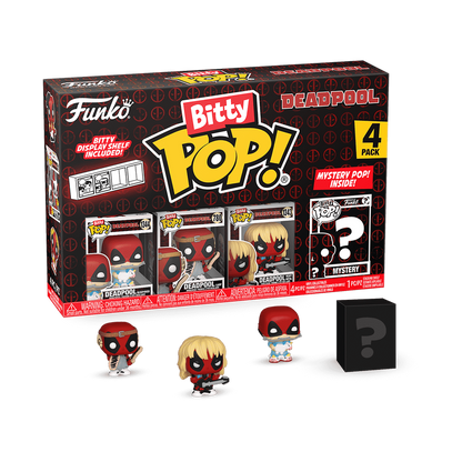 Funko Bitty Pop! Deadpool - Sleepover 4 Pack