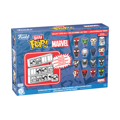 Funko Bitty Pop! Spider Man - Miles Morales 4 Pack