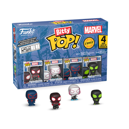 Funko Bitty Pop! Spider Man - Miles Morales 4 Pack