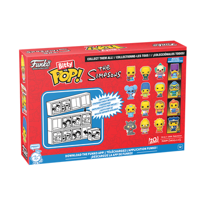 Funko Pop Bitty! Animation Simpsons - Bart 4 Pack
