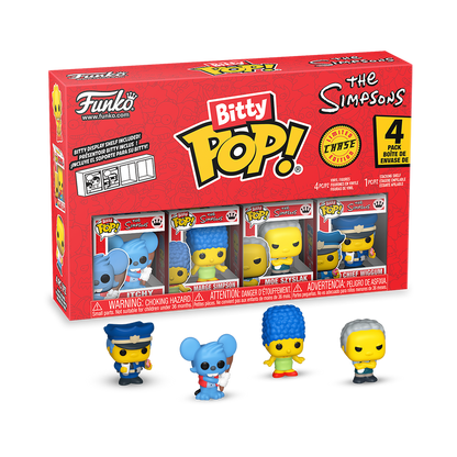 Funko Pop Bitty! Animation Simpsons - Itchy 4 Pack