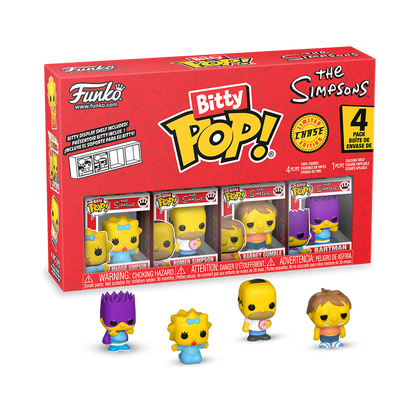 Funko Pop Bitty! Animation Simpsons - Maggie 4 Pack