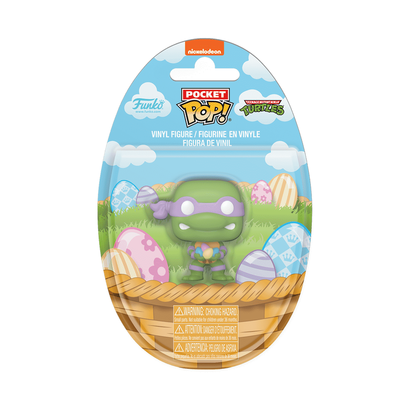 Funko Pop! Teenage Mutant Ninja Turtles - Pocket Donatello with Easter Eggs