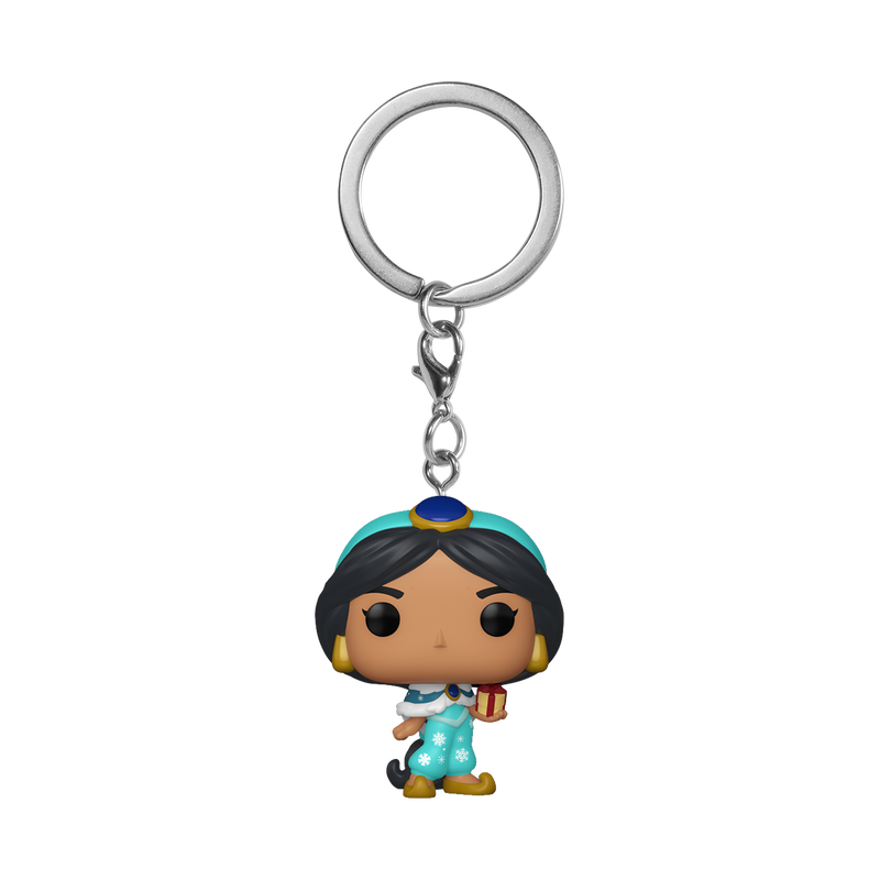 Funko Pop! Disney - Keychain Jasmine (Winter Outfit)