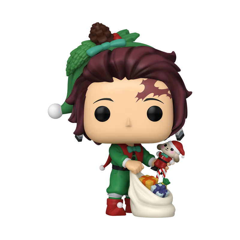 Funko Pop! Demon Slayer - Plus Tanjiro Kamado (Holiday Outfit)