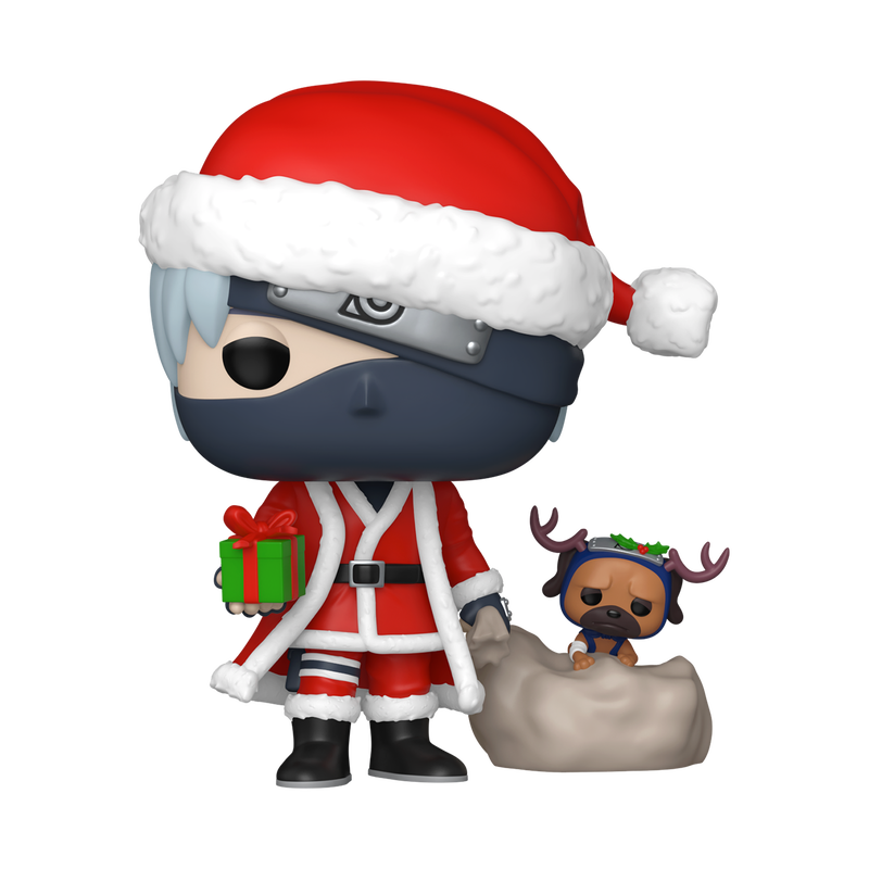 Funko Pop! Naruto - Plus Kakashi Hatake with Pakkun (Holiday Outfit)