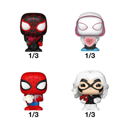 Funko Bitty Pop! Spider Man Valentines One Random Bitty Pop