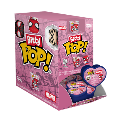 Funko Bitty Pop! Spider Man Valentines One Random Bitty Pop