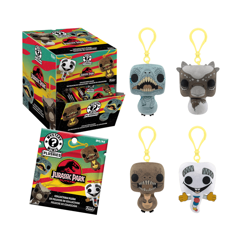Funko Pop! Plush Keychain Jurassic Park One Random Keychain