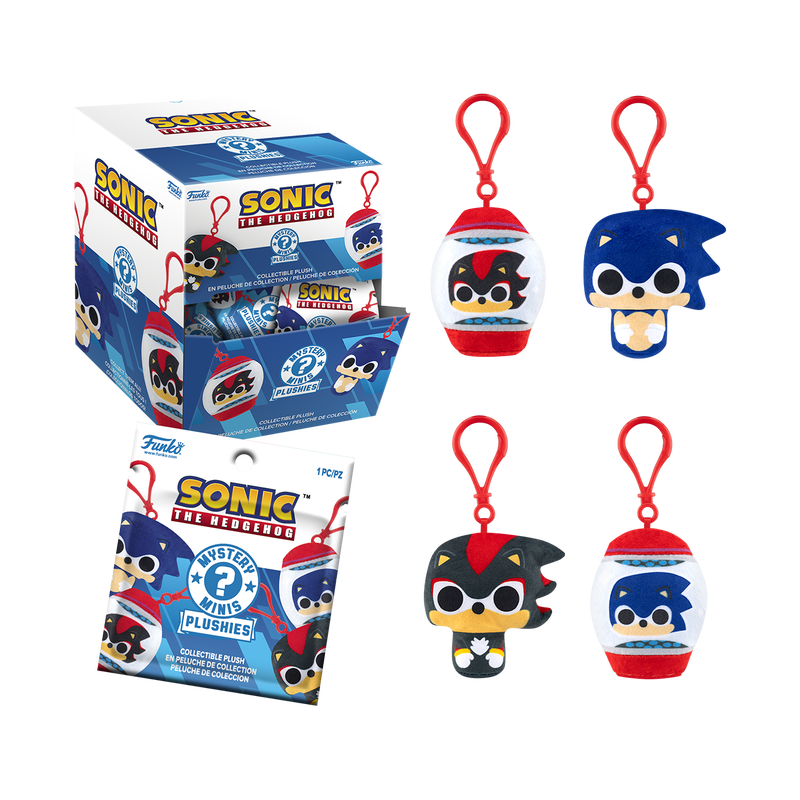 Funko Pop! Plush Keychain Sonic One Random Plush Keychain