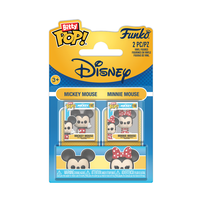 Funko Bitty Pop! Disney Mickey & Minnie 2 Pack