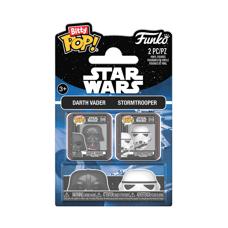 Funko Bitty Pop! Star Wars Vader & Stormtrooper 2 Pack