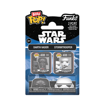 Funko Bitty Pop! Star Wars Vader & Stormtrooper 2 Pack