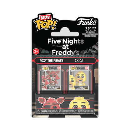 Funko Bitty Pop! Five Nights At Freddys Foxy & Chica 2 Pack