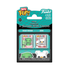 Funko Bitty Pop! The Nightmre Before Christmas Oogie & Zero 2 Pack
