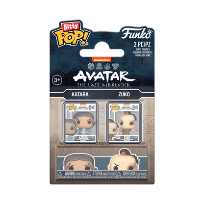 Funko Bitty Pop! Avatar The Last Airbender Katara & Zuko 2 Pack