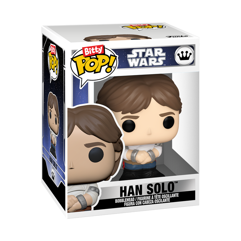 Funko Bitty Pop! Star Wars Leia And Han 2 Pack