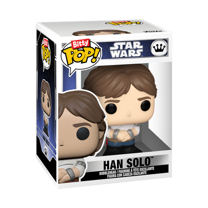 Funko Bitty Pop! Star Wars Leia And Han 2 Pack