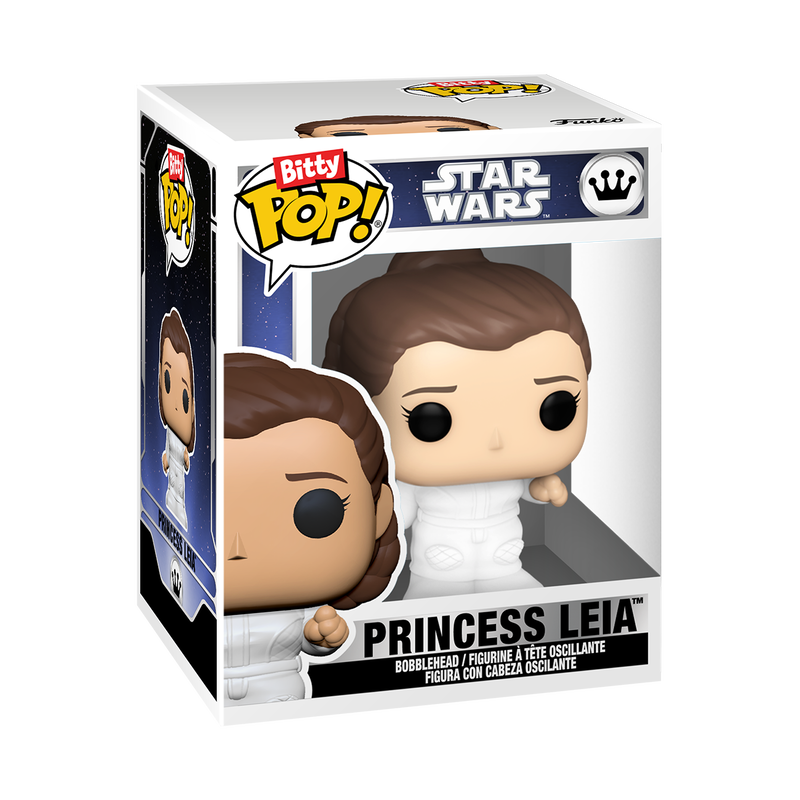 Funko Bitty Pop! Star Wars Leia And Han 2 Pack