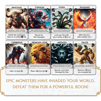 Pantheum: Monsters & Madates Expansion
