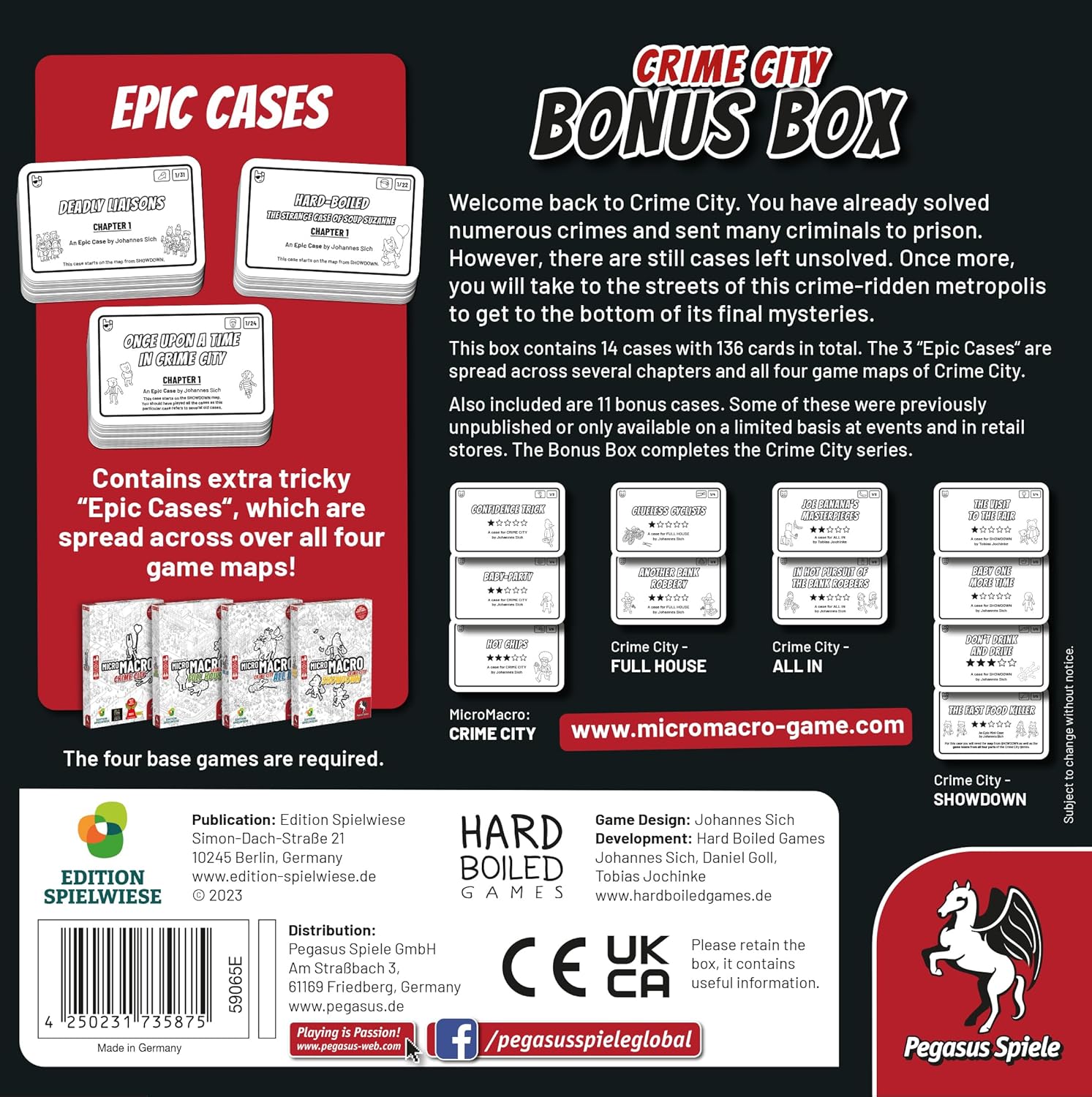 MicroMacro: Crime City: Bonus Box