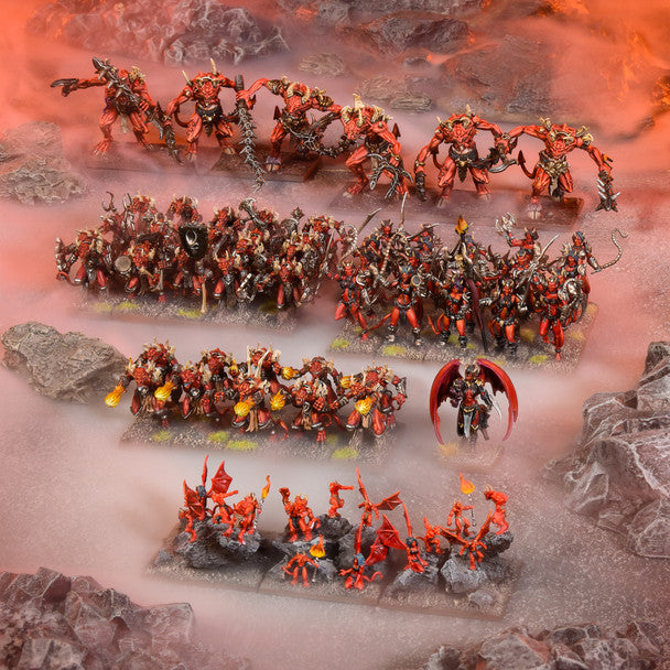 Kings of War 3rd Edition: Forces of the Abyss Army By Mantic Entertainment