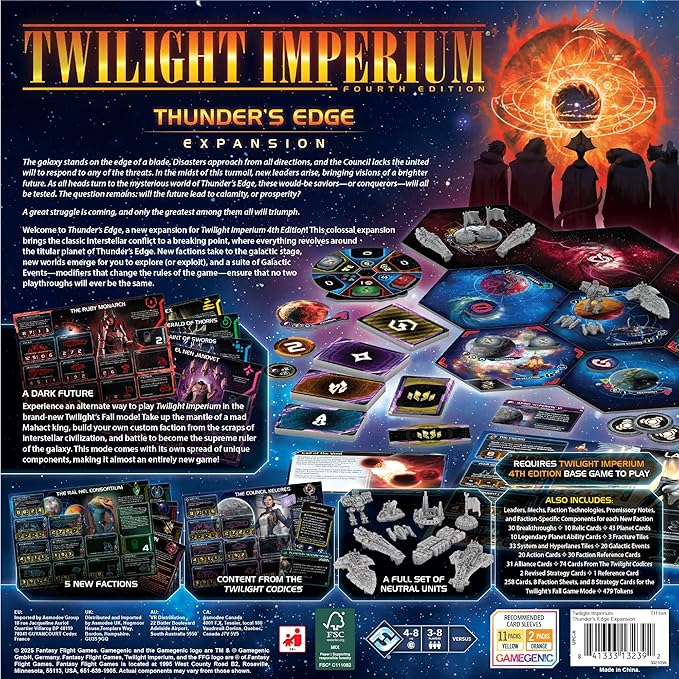 Twilight Imperium: Thunder's Edge Expansion