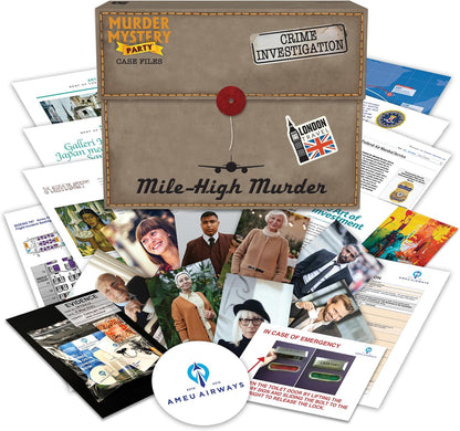 Murder Mystery Party Case Files: Mile High Murder By University Games