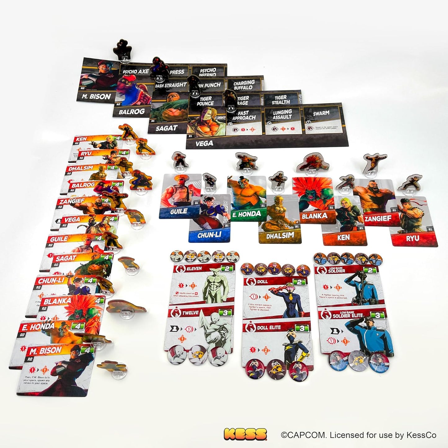 Street Fighter: World Warriors Edition Board Game