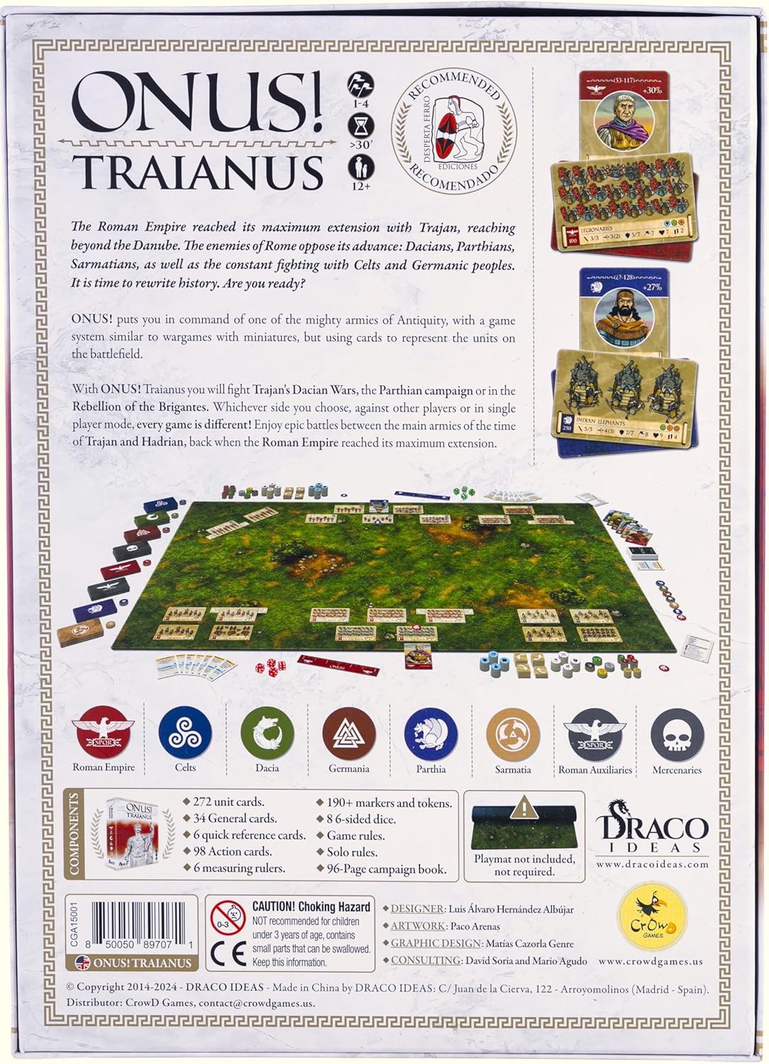 ONUS! Traianus - Cats In Hat Inc.