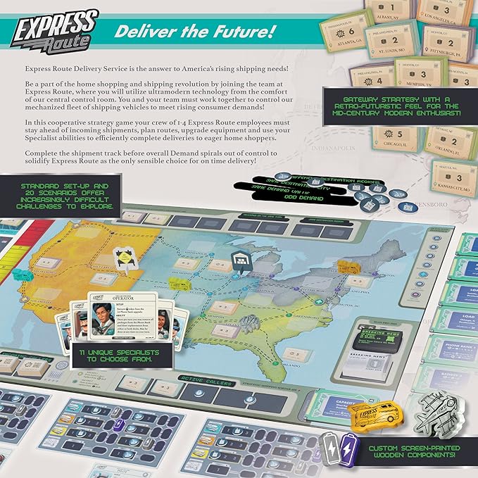 Express Route board game