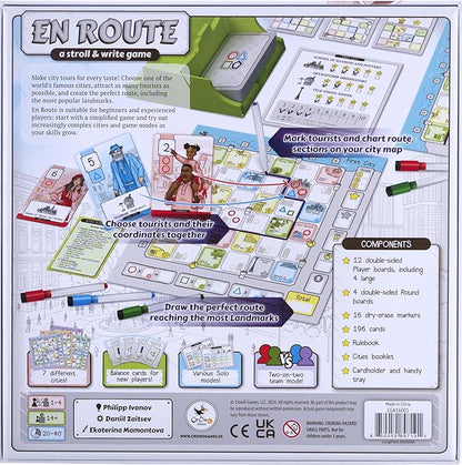 En Route board game