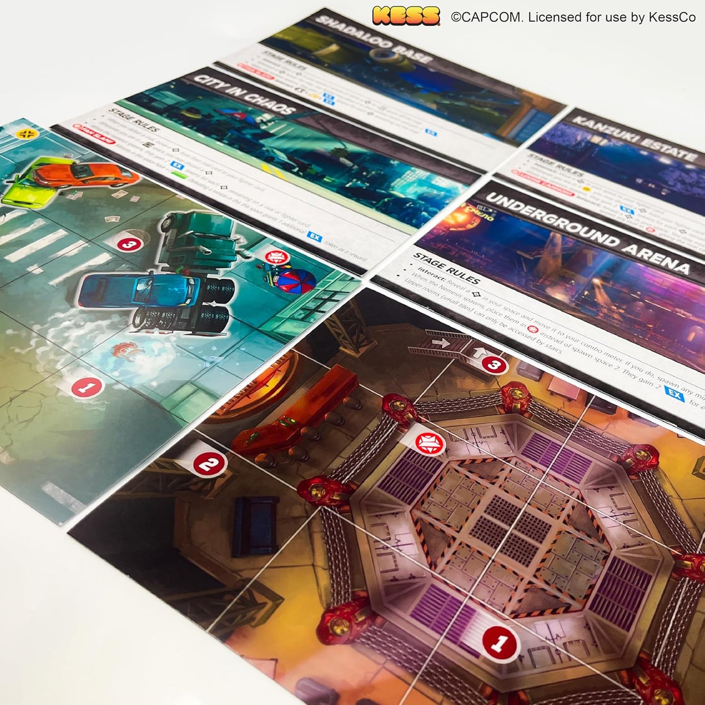 Street Fighter: World Warriors Edition Board Game