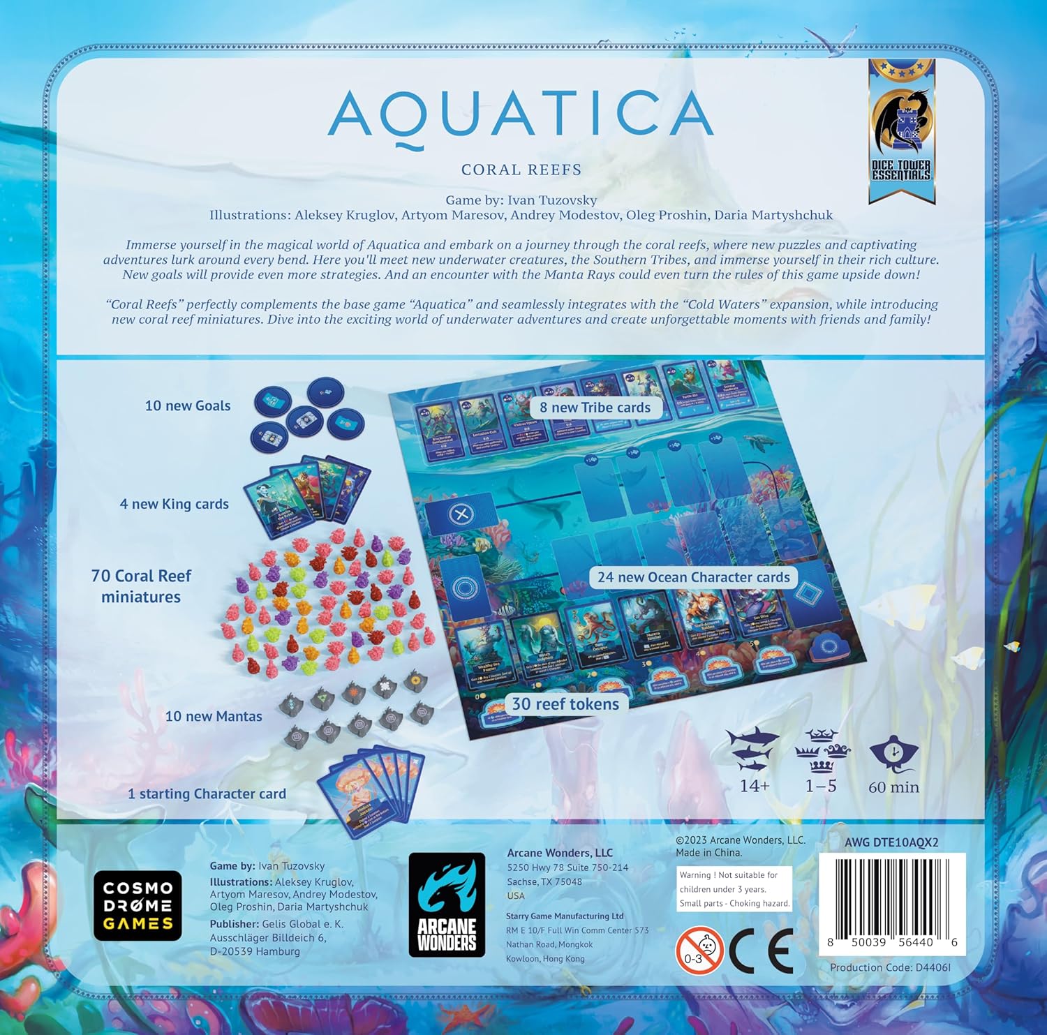 Aquatica: Coral Reefs Expansion By Arcane Wonders