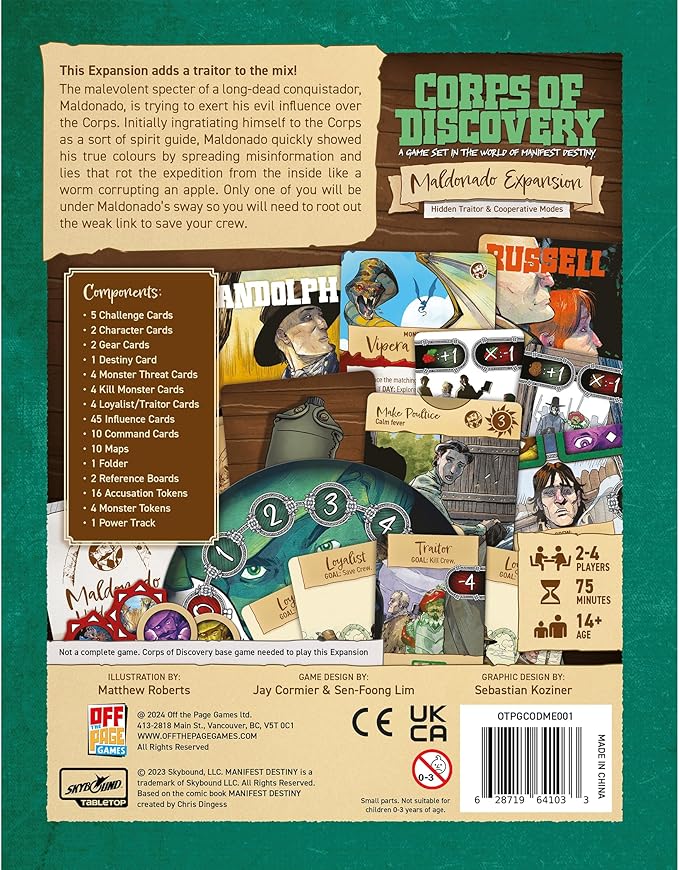 Corps Of Discovery: Maldonado Expansion 3
