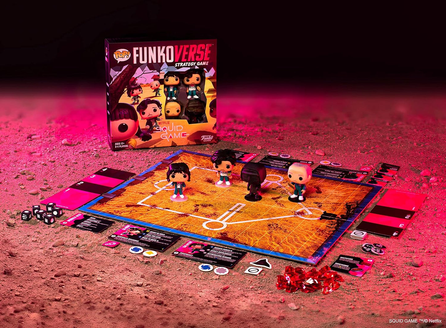 Funkoverse: Squid Game 4-Pack - Cats In Hat Inc.
