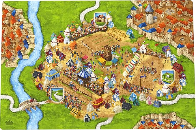 Carcassonne: Jousts & Crests Expansion 6